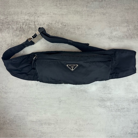Prada Black Nylon Belt Bag - Picture 1 of 11